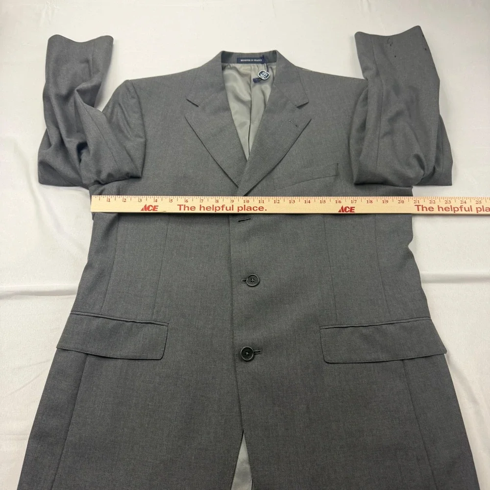 NWT Daniel Cremieux Blazer Mens 40R Grey Loro Piana Wool 3-Button‎ Sport Coat